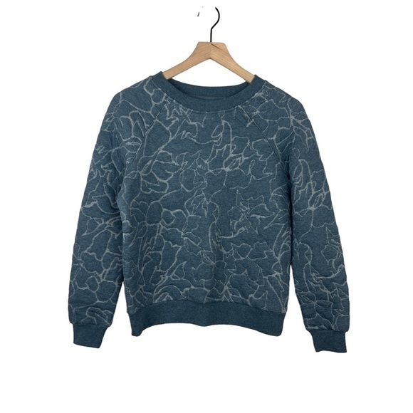 Prana Carin Quilted Organic Cotton Sweatshirt - Picture 1 of 6